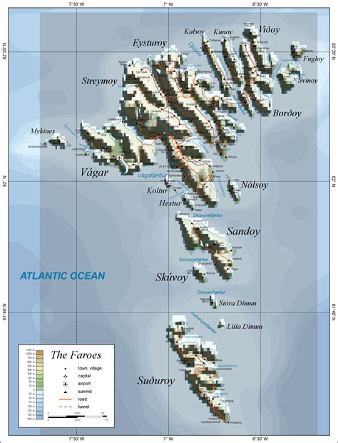 Faroe Islands Map