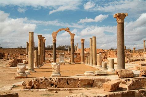 Libya ancient ruins in african sand – Artofit