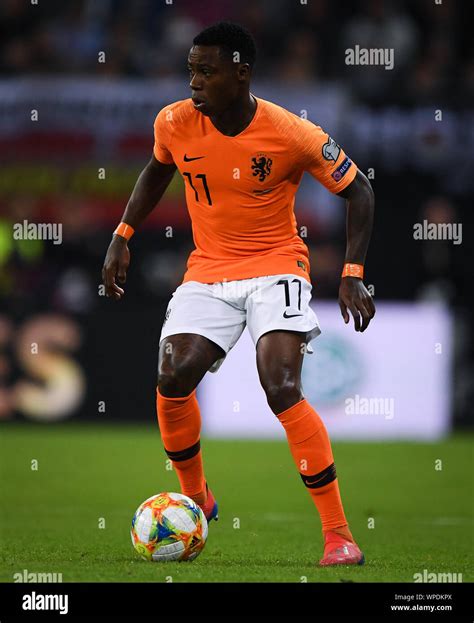 Quincy Promes (Netherlands). GES / Fussball / EM Qualification: Germany - Netherlands, 06.09. ...