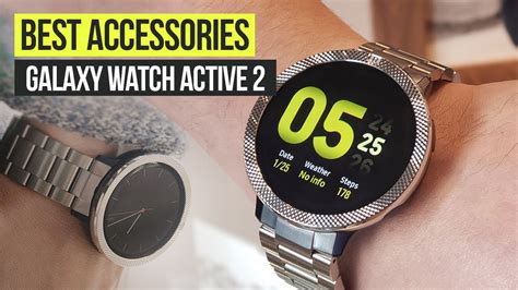 Best Accessories for Samsung Galaxy Watch Active 2 44mm! - YouTube