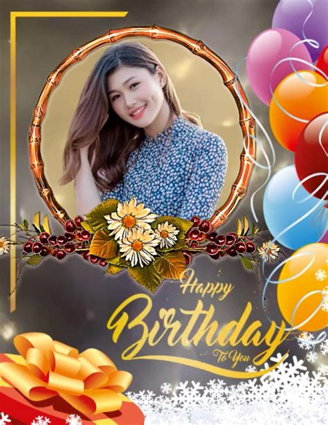 happy birthday card design template | PosterMyWall