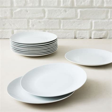 White Porcelain Dinnerware - Party Set | Dinner plates, Modern dinner plates, Porcelain dinnerware