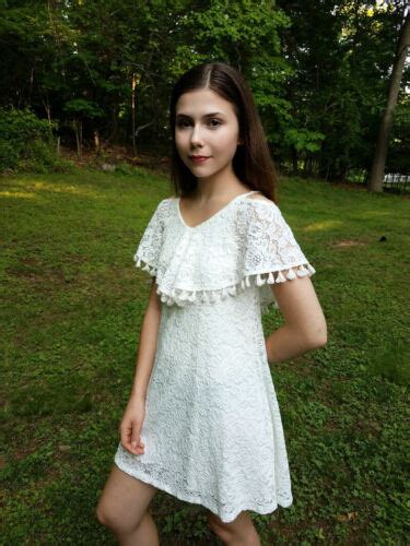 NEW Elisa B Tween White Lace Summer Girls Party Dress sz 10 8 Years Old Last 1 | eBay