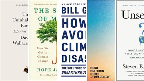 Understand our changing world: Best books on climate change