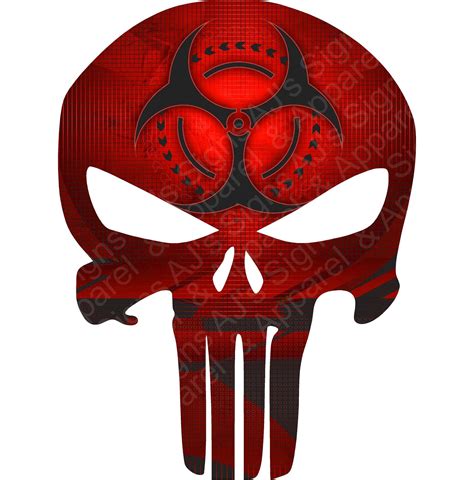 Punisher Logo Red