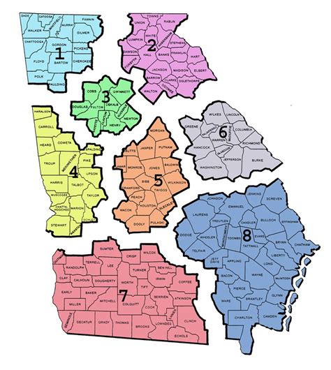 Georgia District Map | Georgia CTA Map | | USTA Georgia
