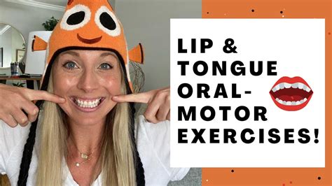 SPEECH THERAPY LIP & TONGUE ORAL MOTOR EXERCISES: Improve Coordination ...