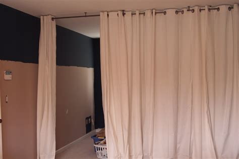 Room Divider Curtain Track Diy | Home Design Ideas