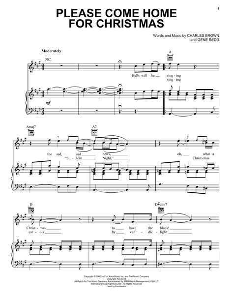 Please Come Home For Christmas | Sheet Music Direct