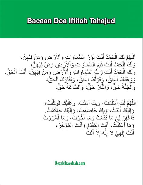 Doa Iftitah yang Sesuai Sunnah Nabi, Bacaan Arab, Latin dan Artinya