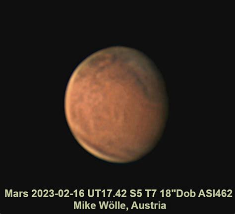 Mars 2023-02-16 - Major & Minor Planetary Imaging - Cloudy Nights