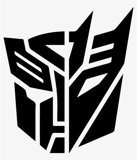 Transformers Autobots And Decepticons Logo Transparent PNG - 878x940 - Free Download on NicePNG