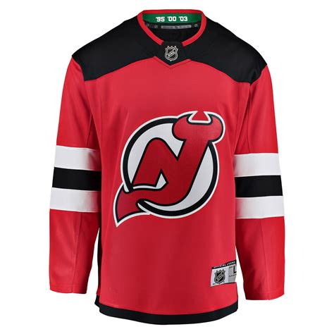 New Jersey Devils NHL Premier Youth Replica Home Hockey Jersey | SportBuff