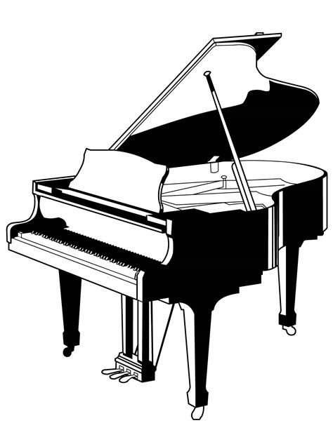 Playing Piano Drawing at GetDrawings | Free download