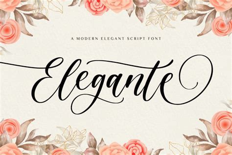 Elegante Font - Dafont Free