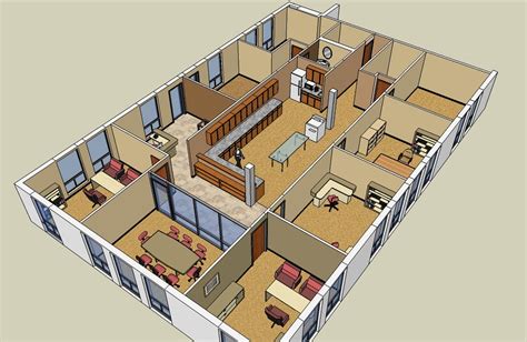 OFFICE SKETCHUP FURNITURE FINAL -pic3 | New Media Consortium | Flickr