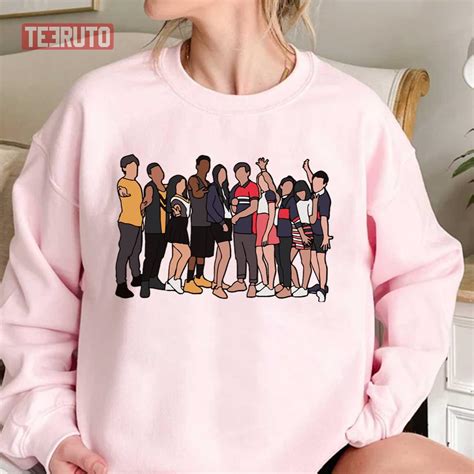 Greenhouse Academy Cast Minimalist Fanart Unisex Sweatshirt - Teeruto