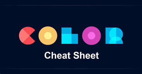 Logo colors cheat sheet (How to choose your own) - The Business Toolkit®