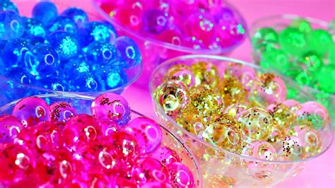 DIY Glitter Orbeez | How To Make Glitter Water Marbles | DIY Crystal Magic Growing Water Toys ...