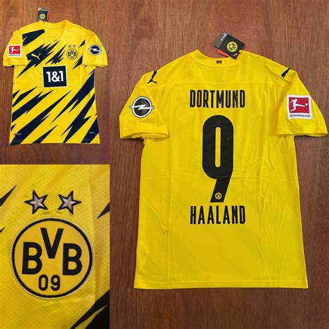 Haaland 9 Borussia Dortmund Home soccer jersey 20/21 | Etsy