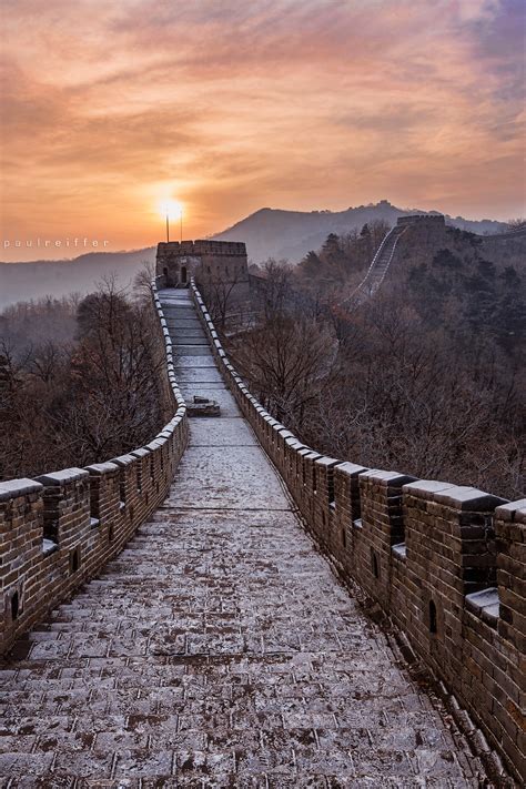 Beijing Mutianyu Great Wall China Sunrise Paul Reiffer Photographer ...