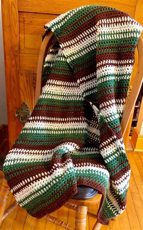 Simple Inspiring Crochet Blanket Pattern Country Throw Easy - Etsy