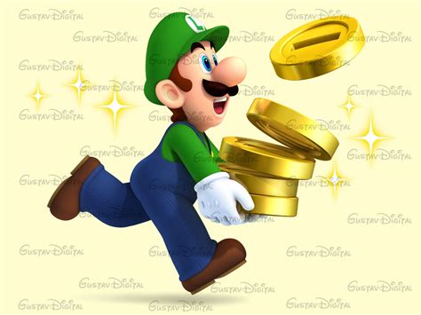 Luigi Png, Super Mario Family, Gold Png, Super Mario Luigi Png, Mario Bros Png, Fast Download ...