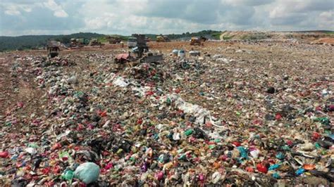 Plastic Pollution Problem Huge Landfill Garbage Stock Footage Video (100% Royalty-free ...