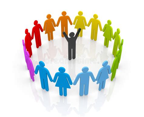 Circle People Stock Illustrations – 180,185 Circle People Stock ...