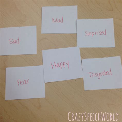 Emotions Charades - Crazy Speech World