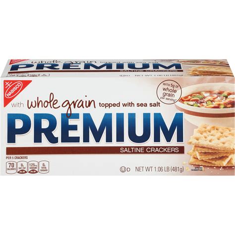 Food | Saltine crackers, Whole grain, Saltines