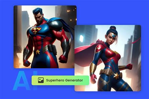 Superhero Generator: Create Your Own Superhero With AI | Fotor