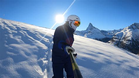 Skiing Zermatt was a dream come true for me. I even got a video of the ...