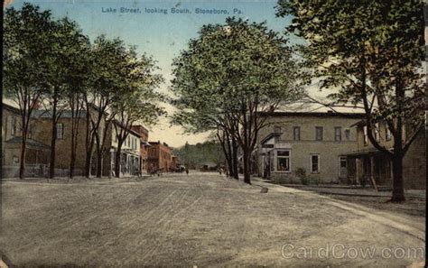 Lake Street, Looking South Stoneboro, PA