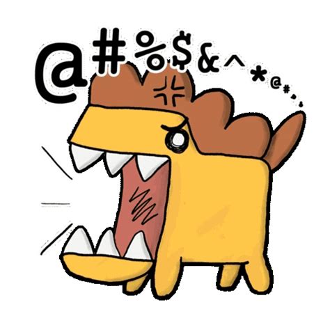 Cursing Curse Sticker - Cursing Curse Blaspheme - Discover & Share GIFs ...