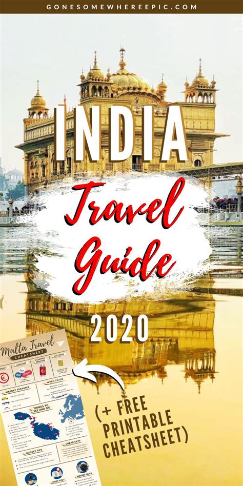 India Travel Guide for Beginners 2023 (+ FREE Cheatsheet) | Budget ...