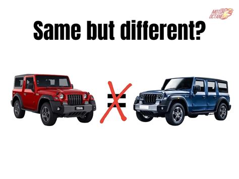 How will Mahindra Thar 5-door look different? » MotorOctane