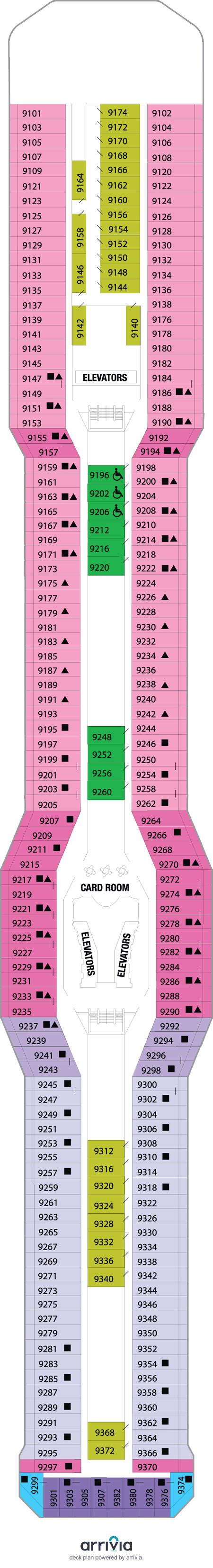 Celebrity Equinox Cabin 9153 - Category 1B - Deluxe Ocean View Stateroom with Veranda 9153 on ...