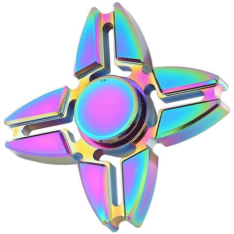 Rainbow Fidget Spinner Transparent | PNG Arts