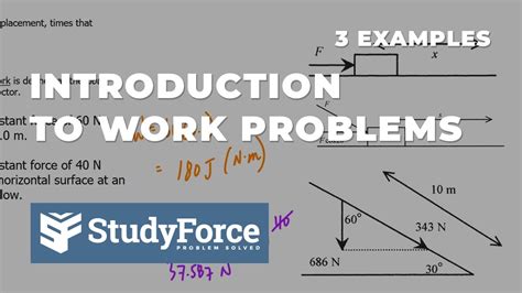 Work Done Examples Physics at Ronald Hughs blog