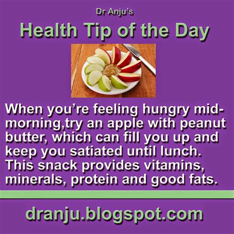 Dr. Anju's Health Tips: Health Tip of The Day - 9th March