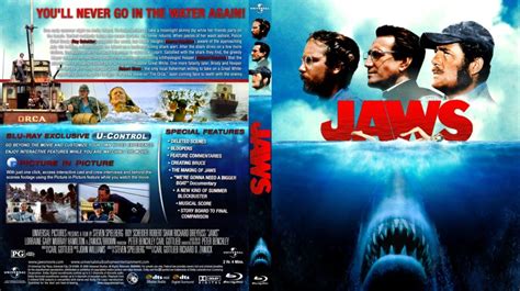 Jaws - Movie Blu-Ray Custom Covers - jaws-original-blu-ray :: DVD Covers