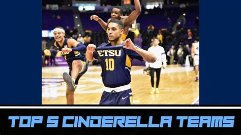 Top 5 March Madness Cinderella Teams - YouTube