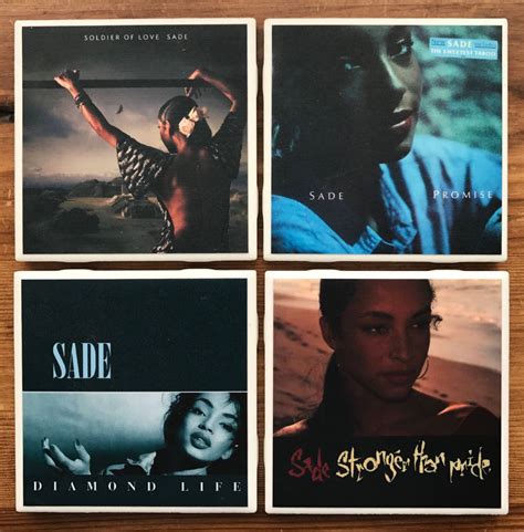 Sade Album Cover Coasters - Etsy