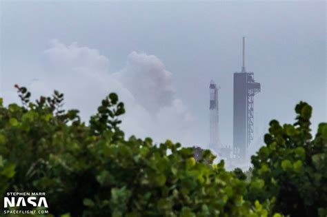 SpaceX conducts static fire test on Falcon 9 for Crew-1 mission - NASASpaceFlight.com