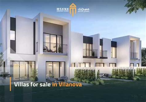 Villas for sale in Villanova Dubai land | In an ideal location | msknk