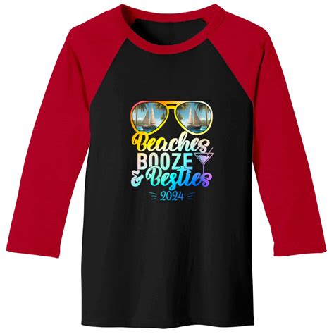 Girls Trip 2024 Bahamas Hawaii Beaches Booze And bestsies Baseball Tees sold by Arieltiradoqkk ...