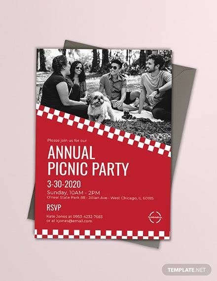 FREE Office Picnic Invitation Template: Download 508+ Invitations in PSD, InDesign, Word ...