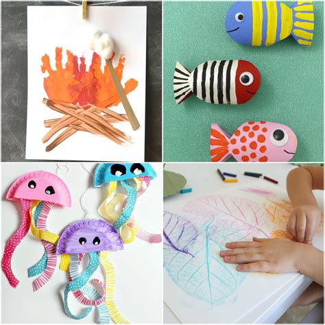 Summer Crafts for Little Learners