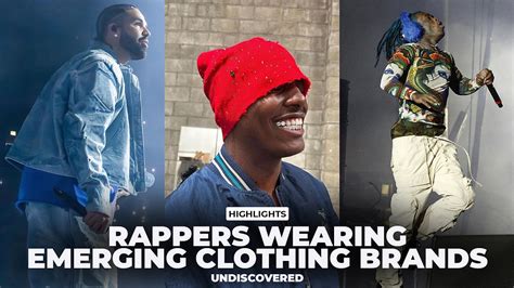 RAPPERS WEARING EMERGING CLOTHING BRANDS